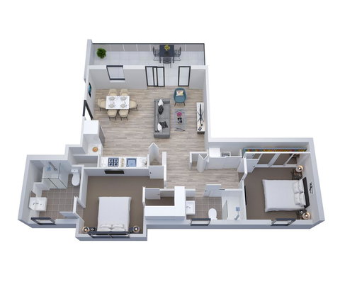 Manhattan Apartments - Notting Hill - Australia Accommodation 1