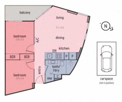 2Bedroom Apartment With Views In Docklands Next To CBD & Marvel Stadium - Australia Accommodation 15