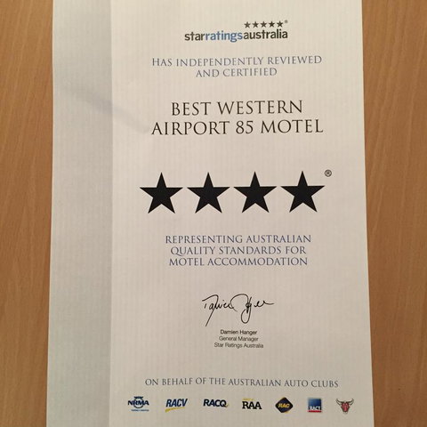Best Western Airport 85 Motel - Australia Accommodation 40