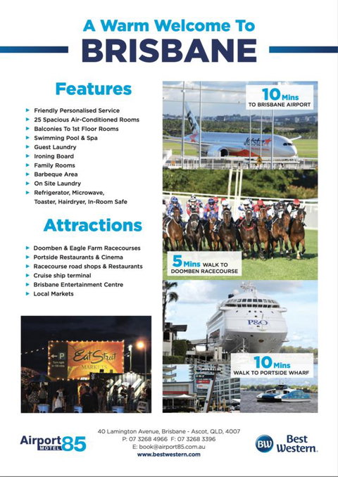 Best Western Airport 85 Motel - Australia Accommodation 21