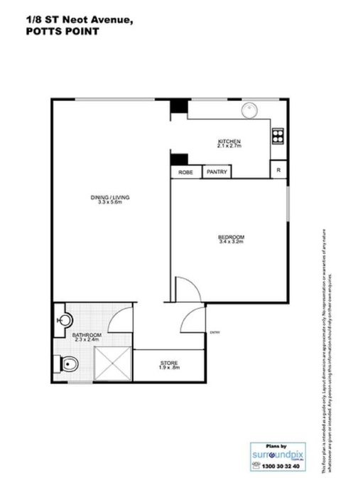 Art Deco In The Cul-de-Sac - Spacious Executive 1BR Potts Point Apartment In Quiet Cul-de-Sac - Australia Accommodation 3