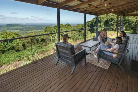 Mountain Retreat With Ocean Views And Fireplace - Australia Accommodation 1