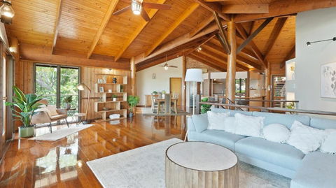 Rainforest Treehouse Sanctuary - With Ocean Views - Australia Accommodation 1