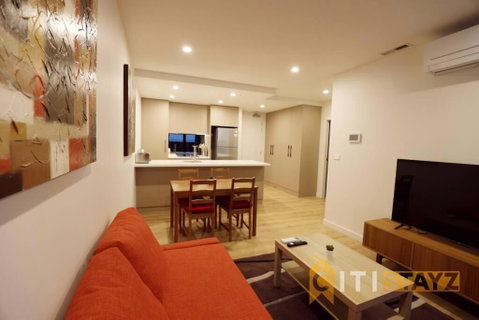 Ruby Red, 1Bd 1Bth Apt - Woden CBD - Australia Accommodation 0