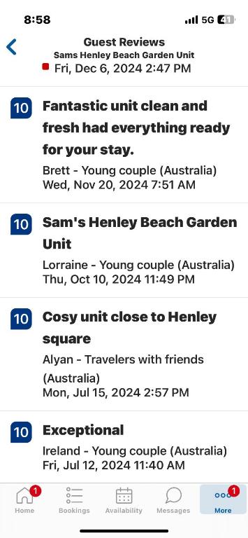 Sams Henley Beach Garden Unit - Australia Accommodation 3