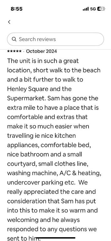 Sams Henley Beach Garden Unit - Australia Accommodation 1