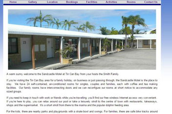 Sandcastle Motel Tin Can Bay with Australia Accommodation