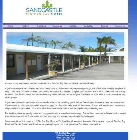 Sandcastle Motel Tin Can Bay - Australia Accommodation 0