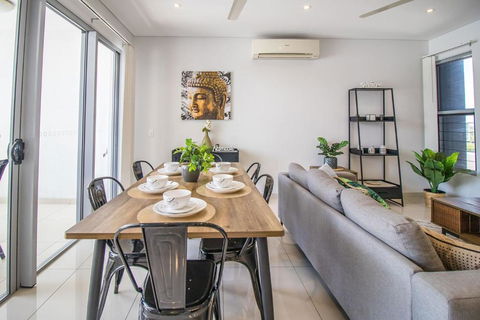 ZEN CENTRAL CBD - Affordable 3-Bdrm Apt In The Heart Of Darwin City - Australia Accommodation 3
