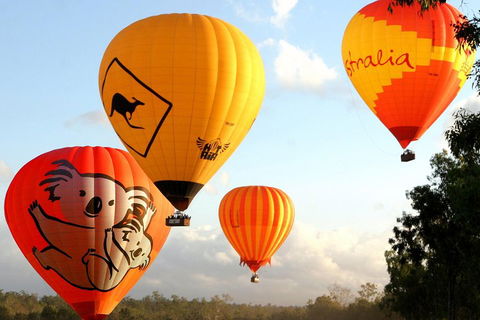 Natural Bridge & Springbrook Waterfalls Tour + Hot Air Balloon With Breakfast - Australia Accommodation 0