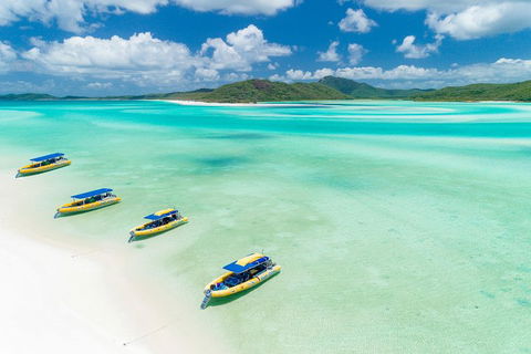Great Barrier Reef Scenic Flight And Ocean Rafting Whitehaven Beach Day Trip - Australia Accommodation 2